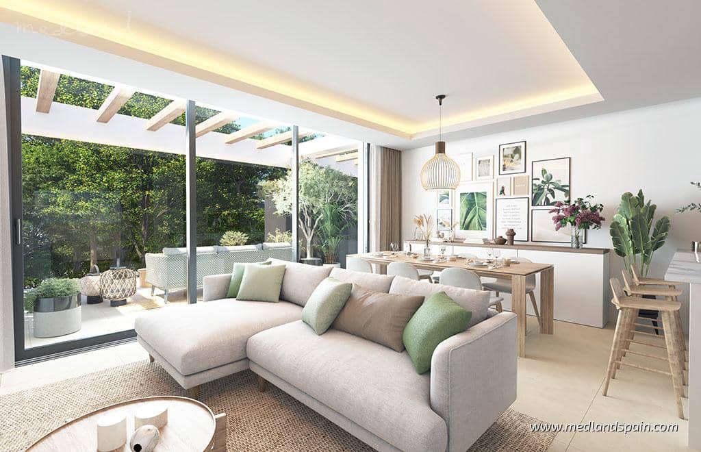 3 sypialnia Dom na sprzedaż w Mijas Costa z basenem garażem - 999 000 € (Ref: 9772968)