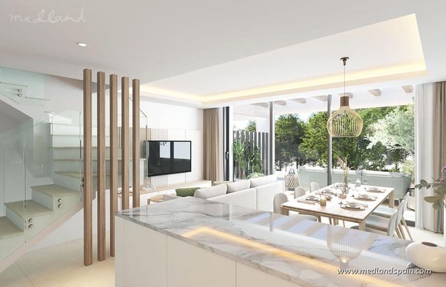 3 chambre Maison de Ville à vendre à Mijas Costa, Mijas avec piscine garage - 999 000 € (Ref: 9772968)