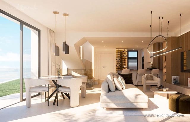 3 chambre Maison de Ville à vendre à Mijas Costa, Mijas avec piscine garage - 1 112 000 € (Ref: 9772969)