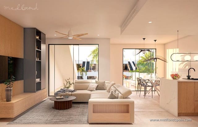 2 soverom Leilighet til salgs i Condado de Alhama, Alhama de Murcia med svømmebasseng garasje - € 280 000 (Ref: 9780299)