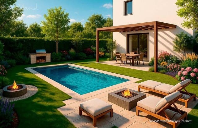 3 quarto Casa em Banda para venda em Mijas Costa, Mijas com piscina garagem - 1 112 000 € (Ref: 9785466)