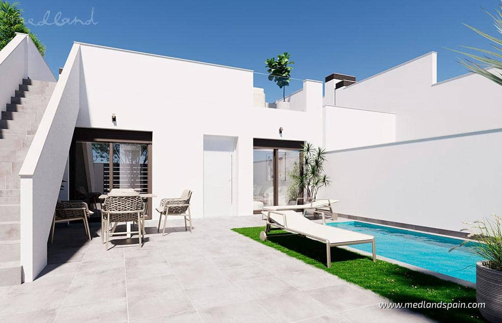 Chalet de 2 habitaciones en Torre-Pacheco en venta con piscina garaje - 268.900 € (Ref: 9788334)