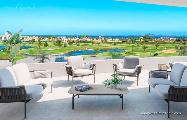 3 sovrum Lägenhet till salu i Las Lomas de Rame - Bahía Bella, Los Alcázares med pool garage - 455 000 € (Ref: 9806284)