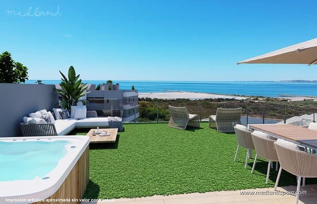 3 sypialnia Apartament na sprzedaż w Playa Tamarit - Playa Lissa, Santa Pola z basenem garażem - 375 000 € (Ref: 9811509)