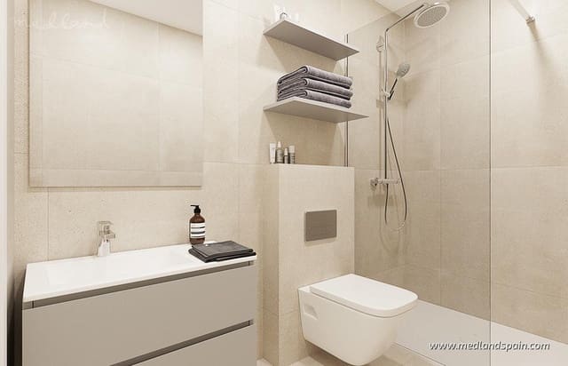 3 sypialnia Apartament na sprzedaż w Playa Tamarit - Playa Lissa, Santa Pola z basenem garażem - 375 000 € (Ref: 9811509)