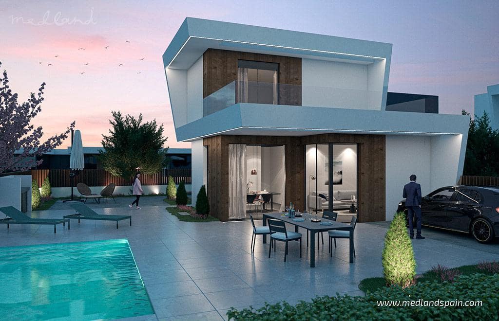 3 sypialnia Willa na sprzedaż w Miasto Murcja z basenem garażem - 499 900 € (Ref: 9822730)