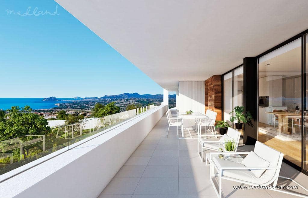 3 sypialnia Willa na sprzedaż w Cumbre del Sol z basenem garażem - 2 167 000 € (Ref: 9828821)