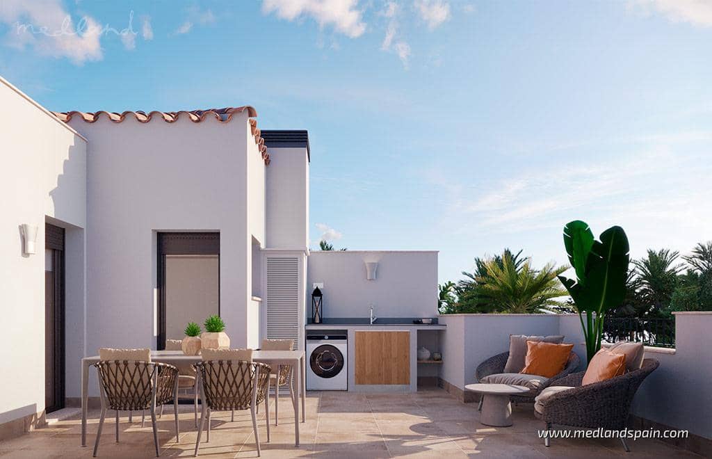 2 soveværelse Byhus til salg i Torre-Pacheco med swimmingpool garage - € 229.900 (Ref: 9836500)