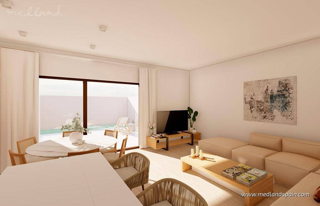 3 sypialnia Dom na sprzedaż w San Javier z basenem garażem - 299 900 € (Ref: 9836504)