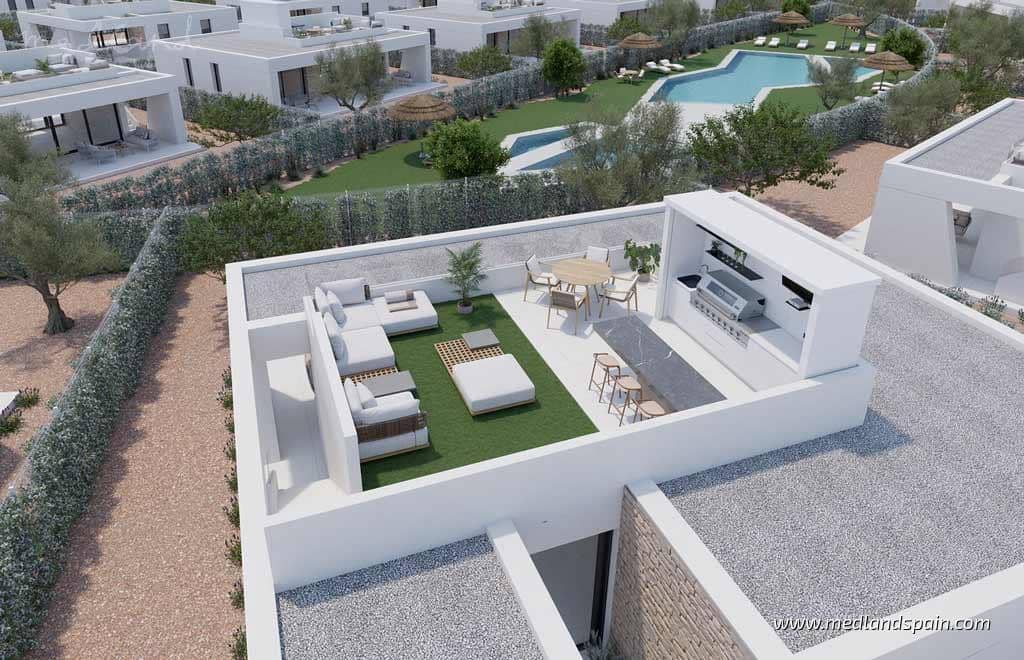 3 quarto Moradia para venda em Hacienda del Alamo com piscina garagem - 395 000 € (Ref: 9851615)