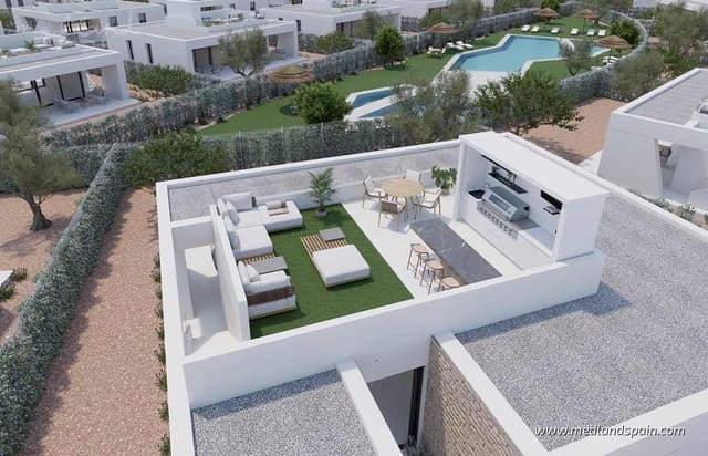 3 quarto Moradia para venda em Hacienda del Alamo, Fuente Alamo de Murcia com piscina garagem - 395 000 € (Ref: 9851615)