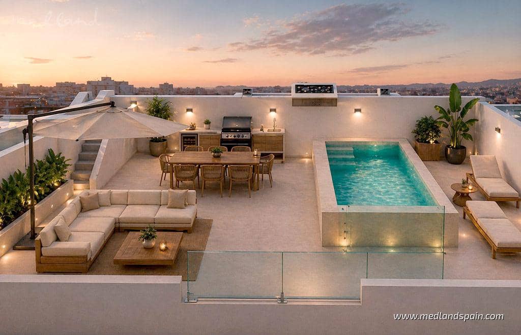 2 sovrum Lägenhet till salu i La Villajoyosa / Vila Joiosa med pool garage - 735 750 € (Ref: 9861804)