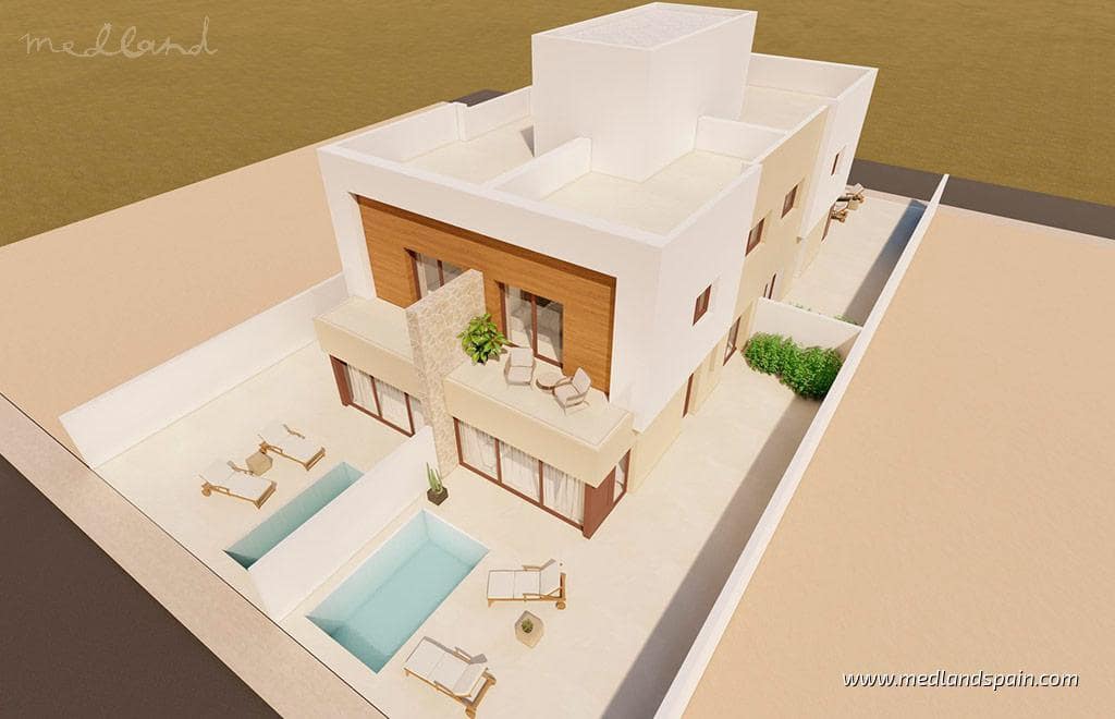 3 makuuhuone Huvila myytävänä paikassa Santiago de la Ribera mukana uima-altaan 
autotalli - 376 500 € (Ref: 9866910)