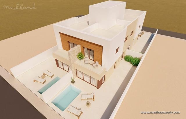 3 Zimmer Villa zu verkaufen in Santiago de la Ribera, San Javier mit Pool Garage - 376.500 € (Ref: 9866910)