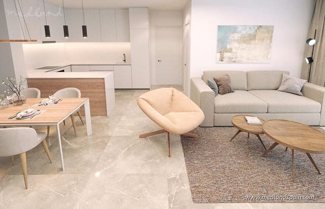 Apartamento de 1 habitación en Las Piscinas Naturales, Torrevieja en venta con piscina - 225.000 € (Ref: 9873208)