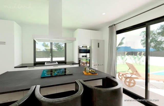 3 soverom Villa til salgs i Aspe med svømmebasseng garasje - € 499 900 (Ref: 9878453)