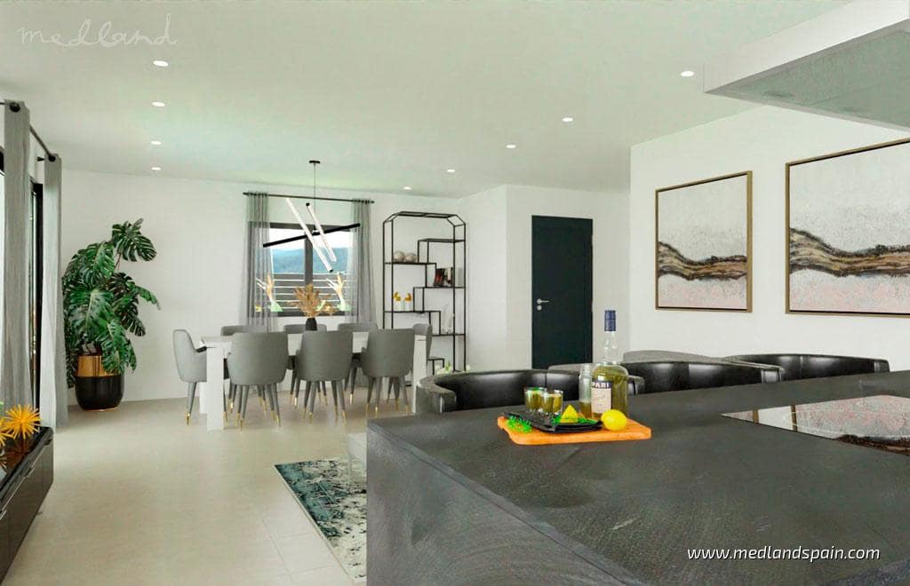 3 soverom Villa til salgs i Aspe med svømmebasseng garasje - € 499 900 (Ref: 9878453)