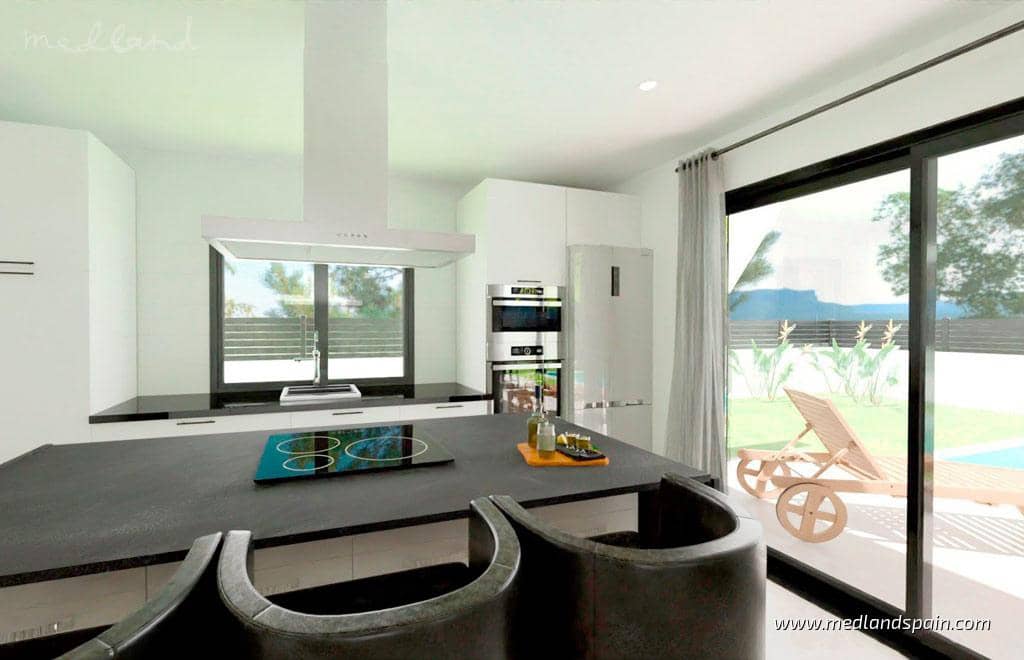 3 soveværelse Villa til salg i Aspe med swimmingpool garage - € 529.900 (Ref: 9878456)