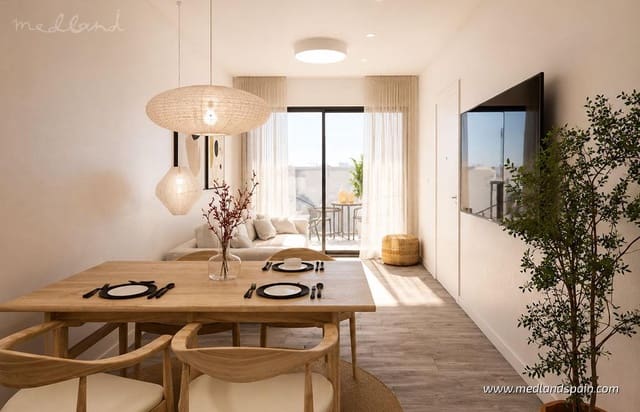 2 sypialnia Apartament na sprzedaż w Torre de la Horadada, Pilar de la Horadada z basenem - 350 000 € (Ref: 9880725)