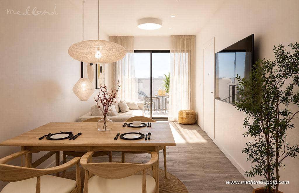 Apartamento de 2 habitaciones en Torre de la Horadada en venta con piscina - 295.900 € (Ref: 9880727)