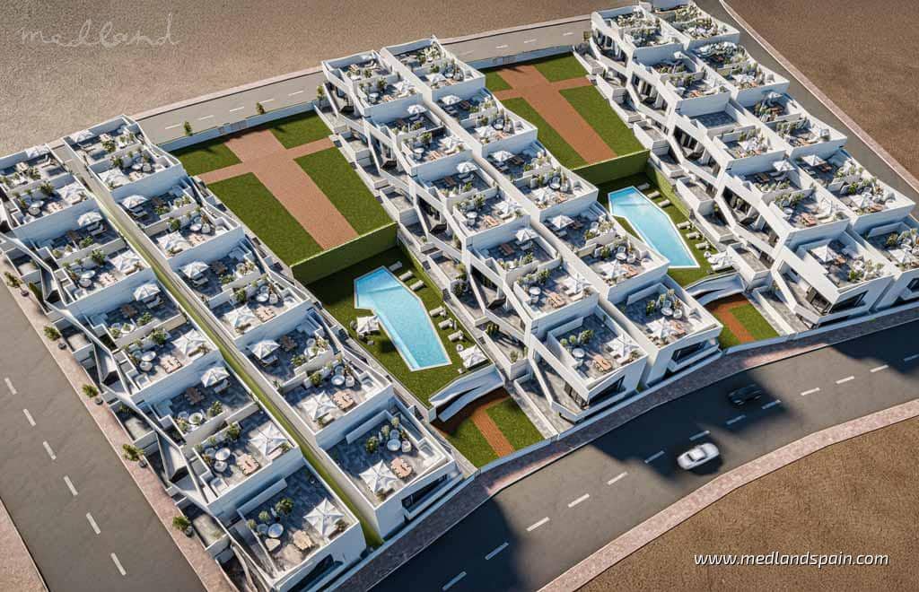 Apartamento de 2 habitaciones en San Miguel de Salinas en venta con piscina - 224.900 € (Ref: 9902038)