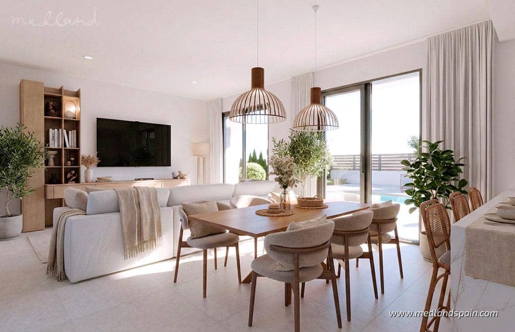 3 makuuhuone Huvila myytävänä paikassa Hacienda del Alamo mukana uima-altaan 
autotalli - 374 900 € (Ref: 9907038)