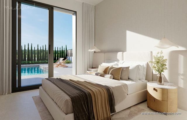 3 makuuhuone Huvila myytävänä paikassa Hacienda del Alamo, Fuente Alamo de Murcia mukana uima-altaan 
autotalli - 374 900 € (Ref: 9907038)