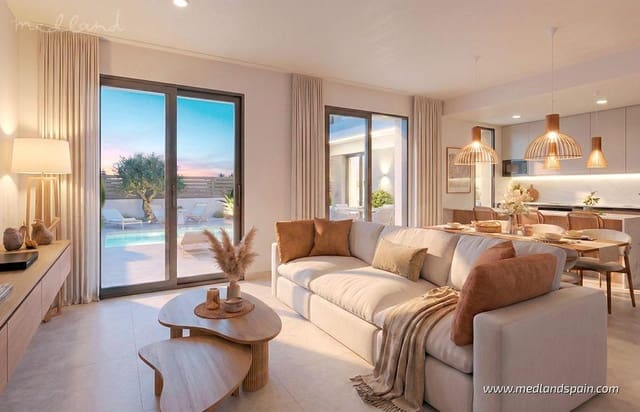 3 makuuhuone Huvila myytävänä paikassa Hacienda del Alamo, Fuente Alamo de Murcia mukana uima-altaan 
autotalli - 374 900 € (Ref: 9907038)
