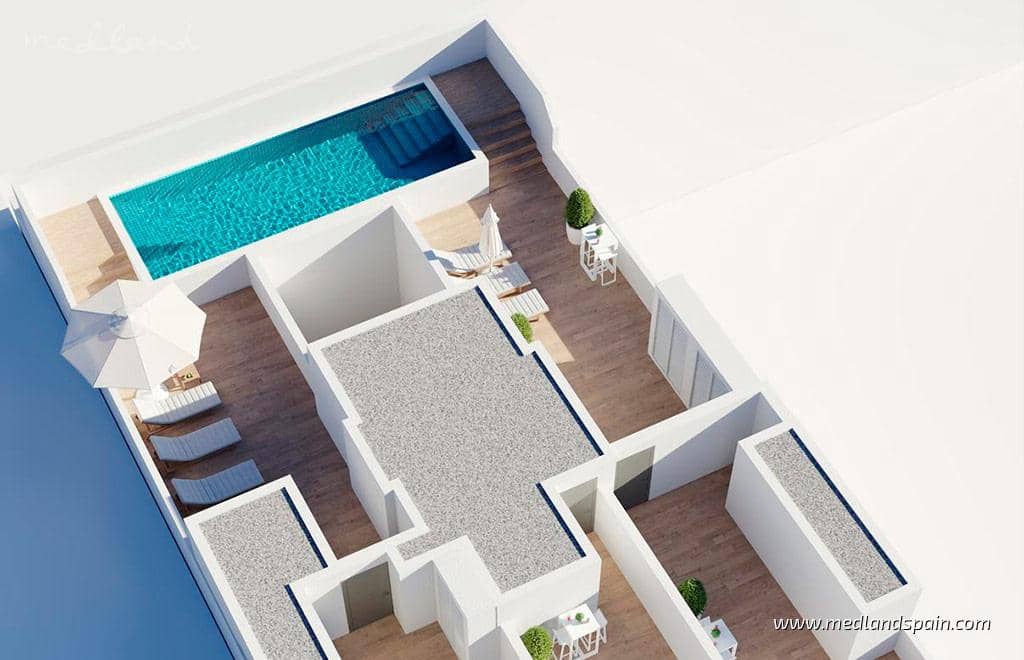 1 makuuhuone Huoneisto myytävänä paikassa Torrevieja mukana uima-altaan - 259 000 € (Ref: 9915509)