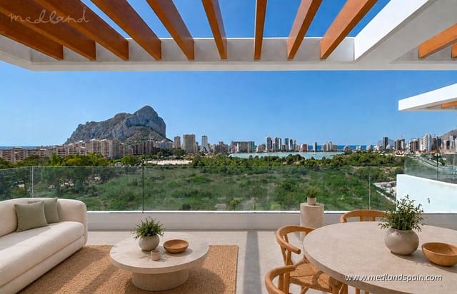 2 Zimmer Apartment zu verkaufen in Calpe / Calp mit Pool Garage - 415.000 € (Ref: 9942060)
