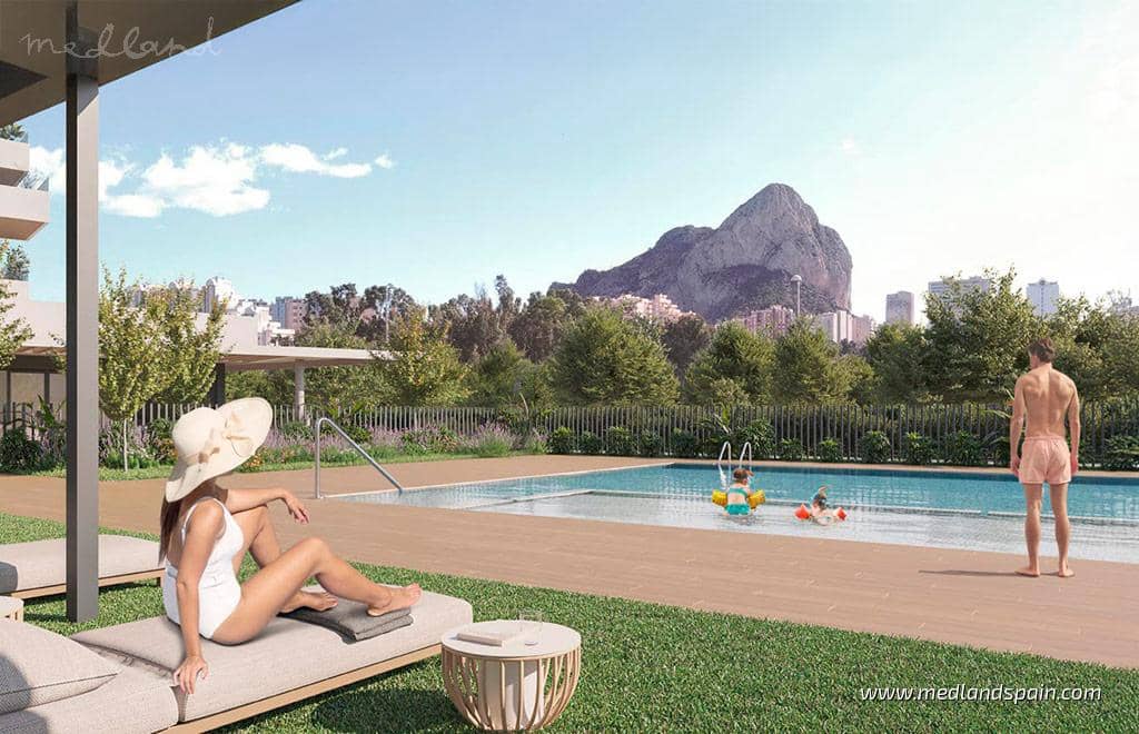 2 slaapkamer Appartement te koop in Calpe / Calp met zwembad garage - € 405.000 (Ref: 9942064)
