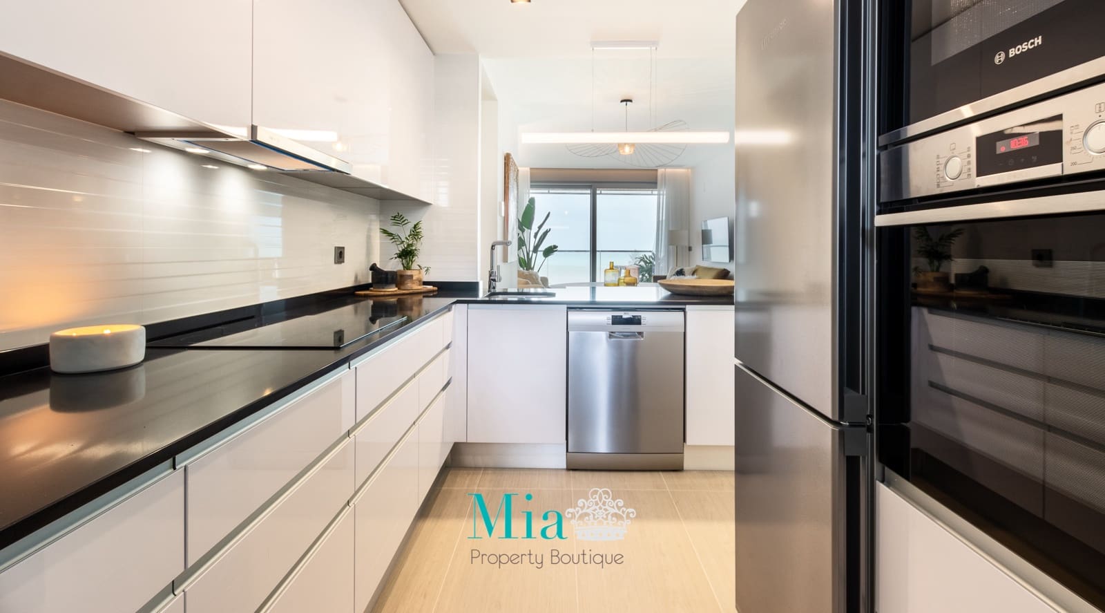 2 soveværelse Lejlighed til leje i Cabo de las Huertas med swimmingpool garage - € 2.500 (Ref: 7993385)