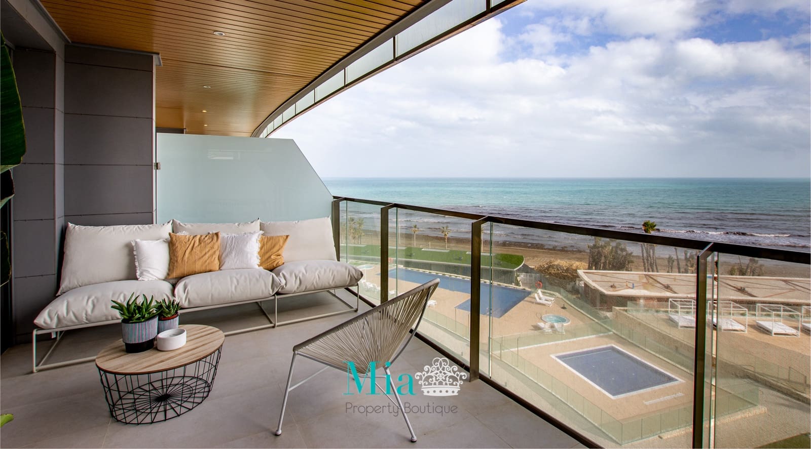 2 soveværelse Lejlighed til leje i Cabo de las Huertas med swimmingpool garage - € 2.500 (Ref: 7993385)