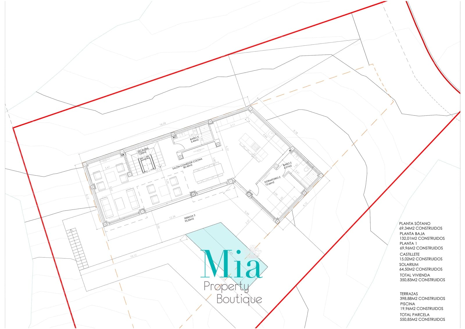 4 soveværelse Villa til salg i La Villajoyosa / Vila Joiosa med swimmingpool - € 1.100.000 (Ref: 7993393)