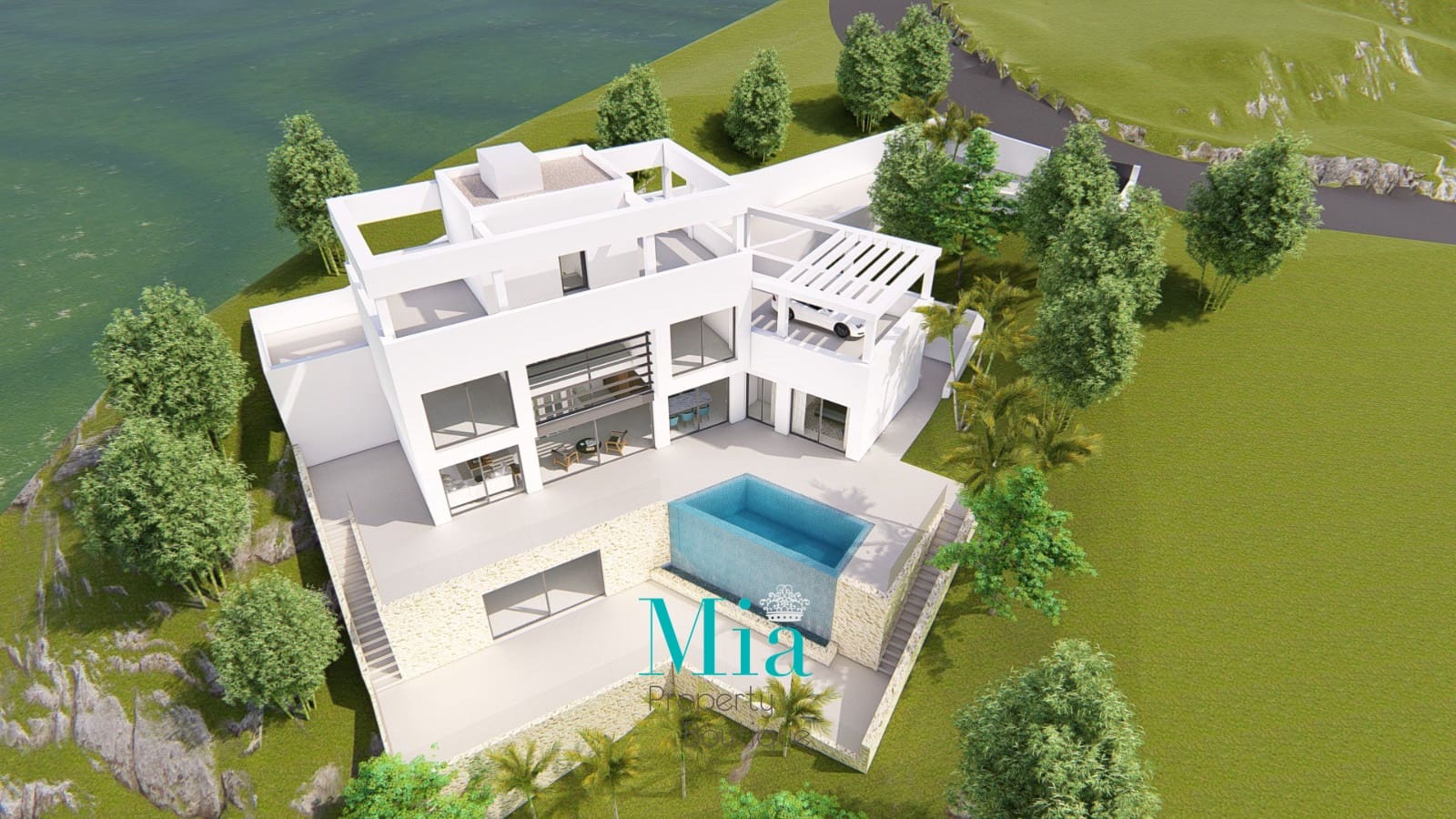 4 soveværelse Villa til salg i La Villajoyosa / Vila Joiosa med swimmingpool - € 1.100.000 (Ref: 7993393)