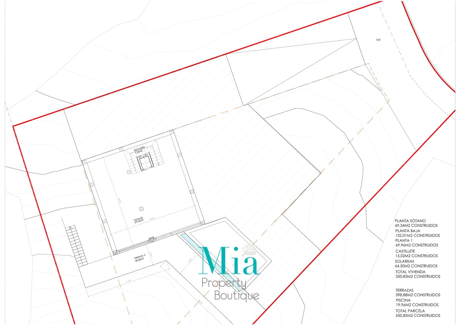 4 soveværelse Villa til salg i La Villajoyosa / Vila Joiosa med swimmingpool - € 1.100.000 (Ref: 7993393)