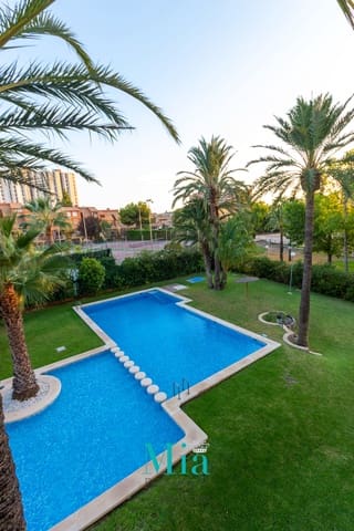 2 sovrum Lägenhet att hyra i Alicante stad med pool garage - 1 400 € (Ref: 7993398)