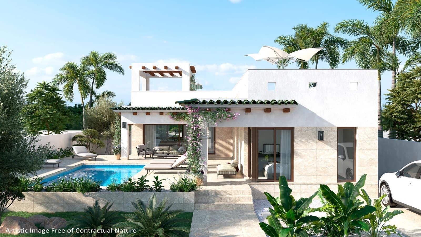 3 bedroom Villa for sale in Ciudad Quesada with pool garage - € 597,000 (Ref: 7993414)