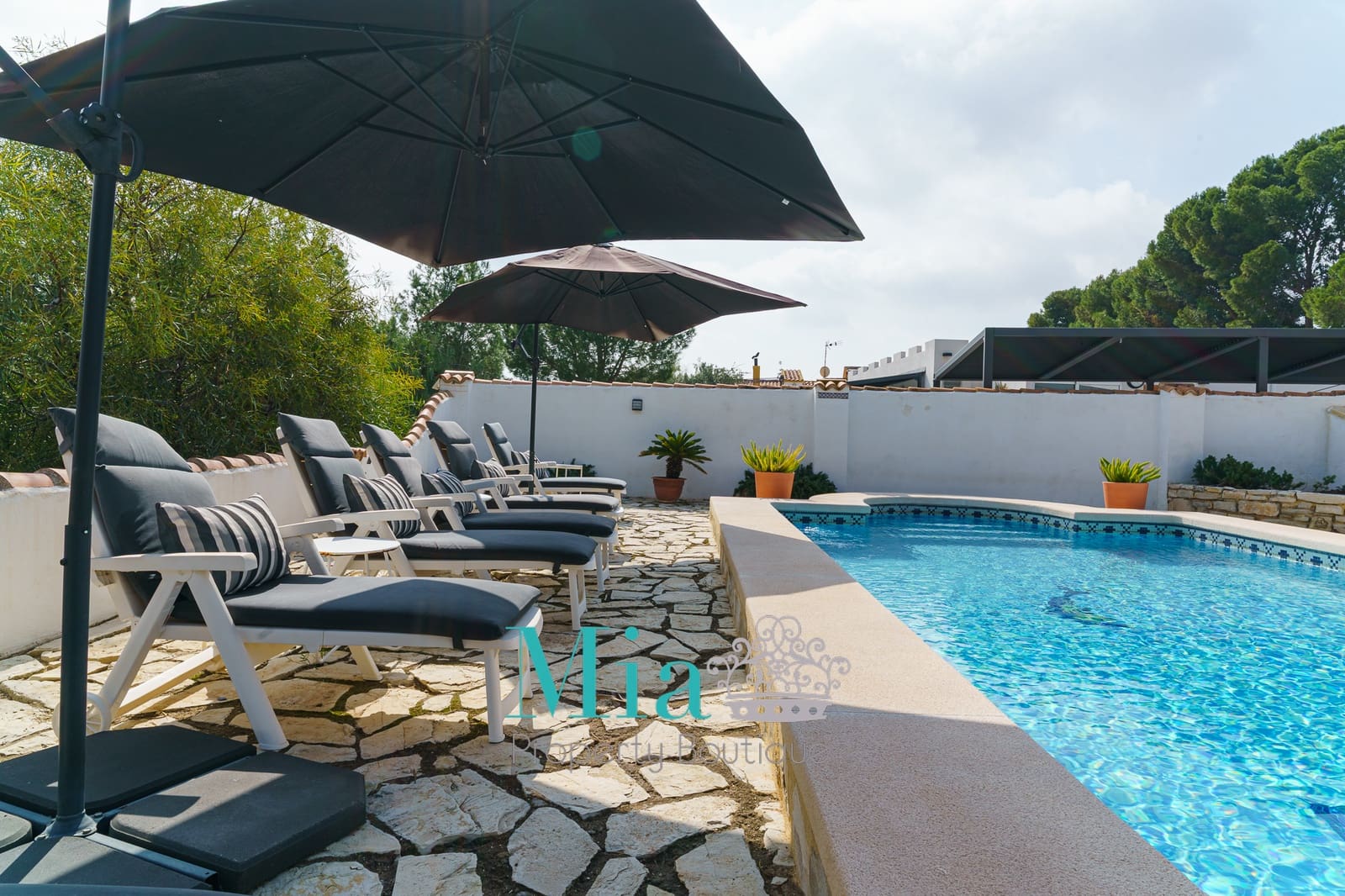 3 sovrum Villa för semesterbostäder i Busot med pool garage - 1 300 € (Ref: 8861449)