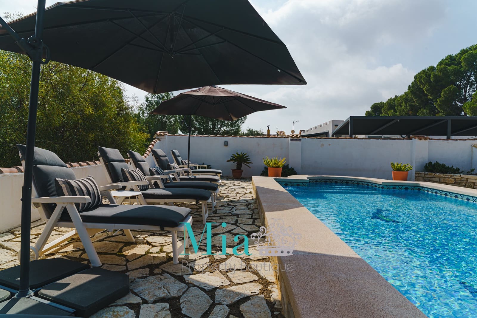 3 sovrum Villa för semesterbostäder i Busot med pool garage - 1 300 € (Ref: 8861449)