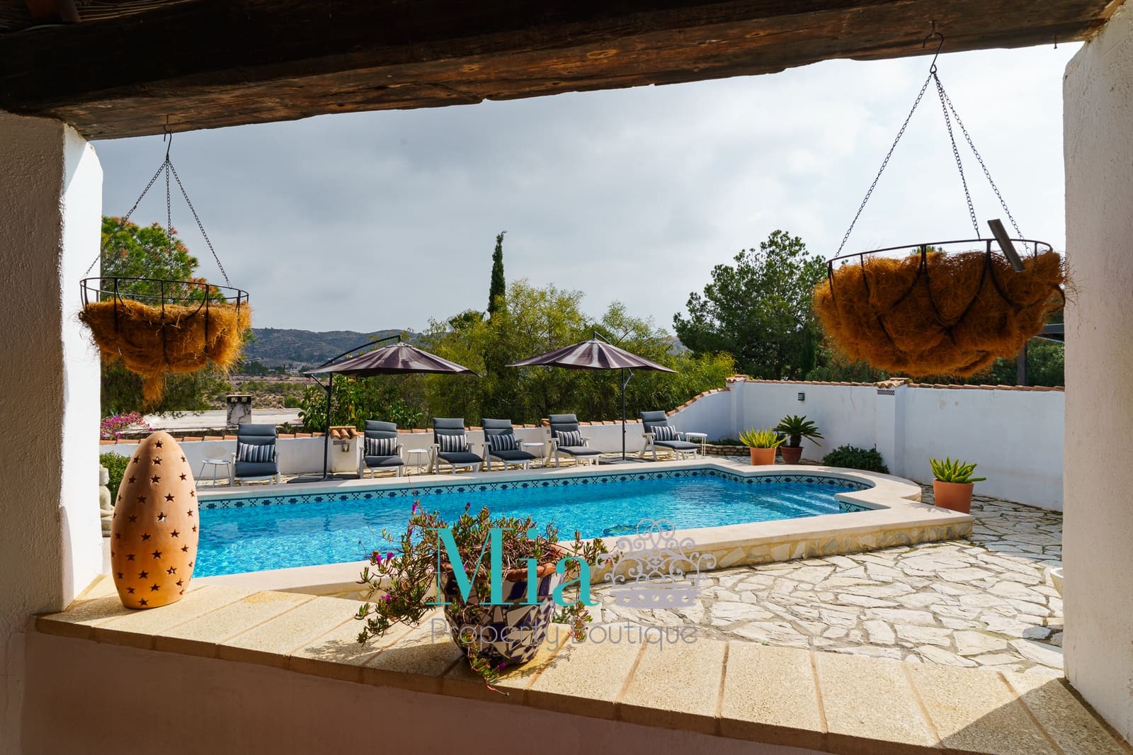 3 sovrum Villa för semesterbostäder i Busot med pool garage - 1 300 € (Ref: 8861449)