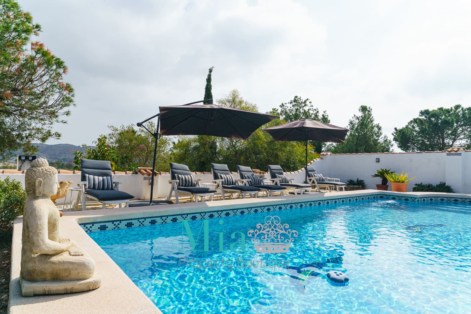 3 sovrum Villa för semesterbostäder i Busot med pool garage - 1 300 € (Ref: 8861449)