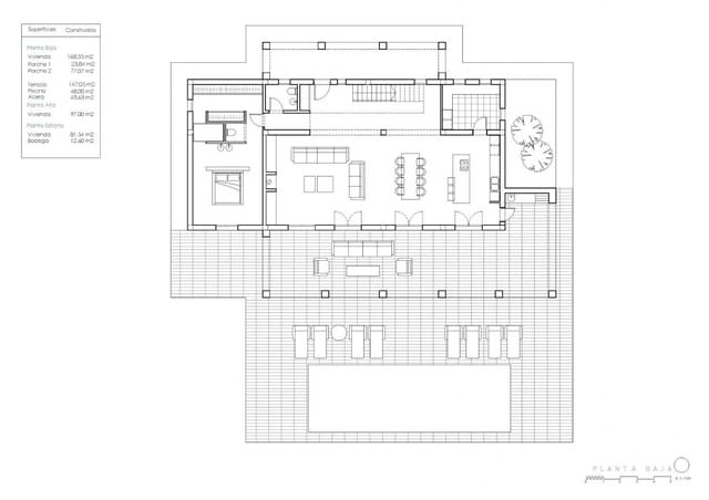 4 bedroom Villa for sale in Moraira, Teulada-Moraira with pool - € 1,795,000 (Ref: 8465435)