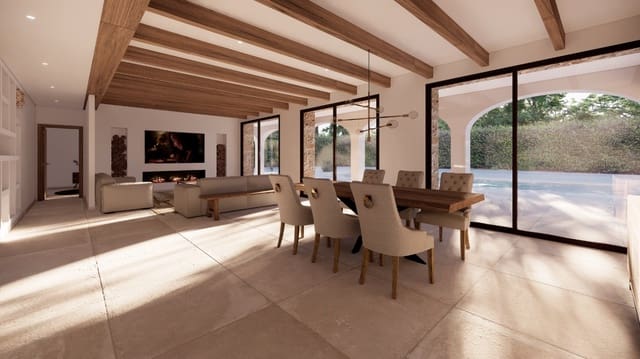 4 makuuhuone Maalaistalo myytävänä paikassa Benissa mukana uima-altaan 
autotalli - 2 275 000 € (Ref: 8465445)