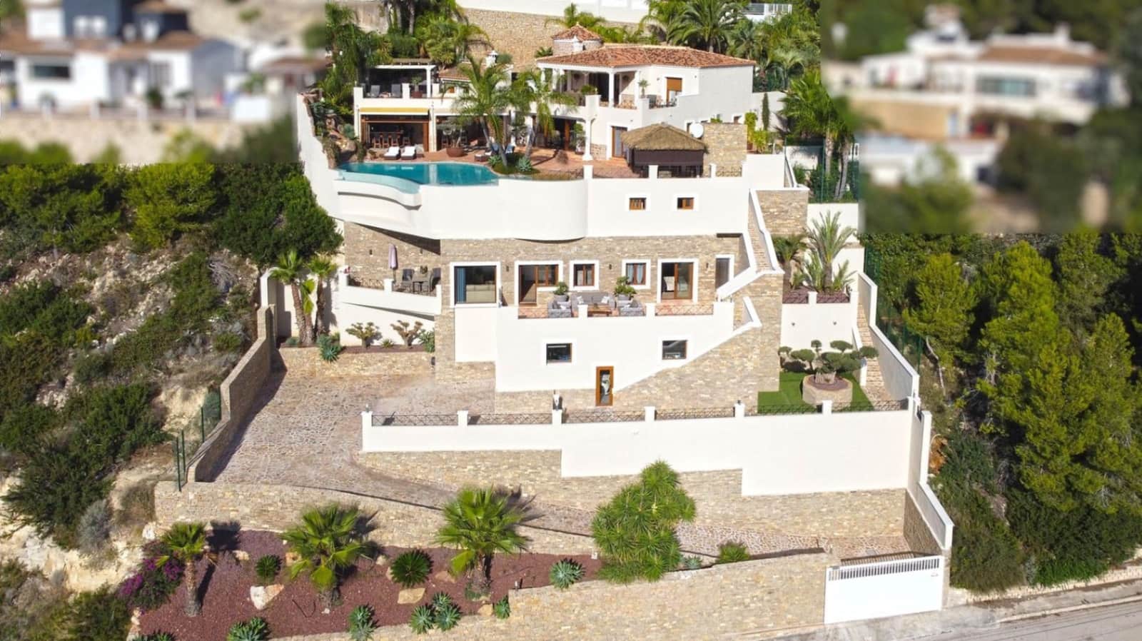 5 chambre Villa/Maison à vendre à Calpe / Calp avec piscine garage - 2 575 000 € (Ref: 8567552)