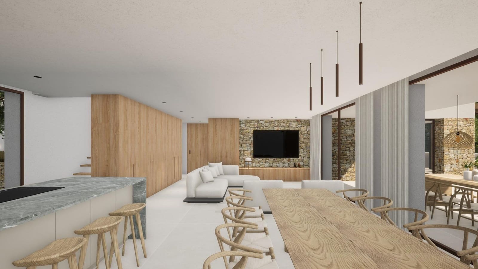 Chalet de 4 habitaciones en Moraira en venta con piscina garaje - 2.264.000 € (Ref: 8787998)