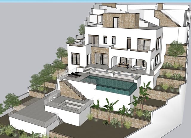 4 chambre Villa/Maison à vendre à Benissa avec piscine garage - 1 500 000 € (Ref: 8865723)