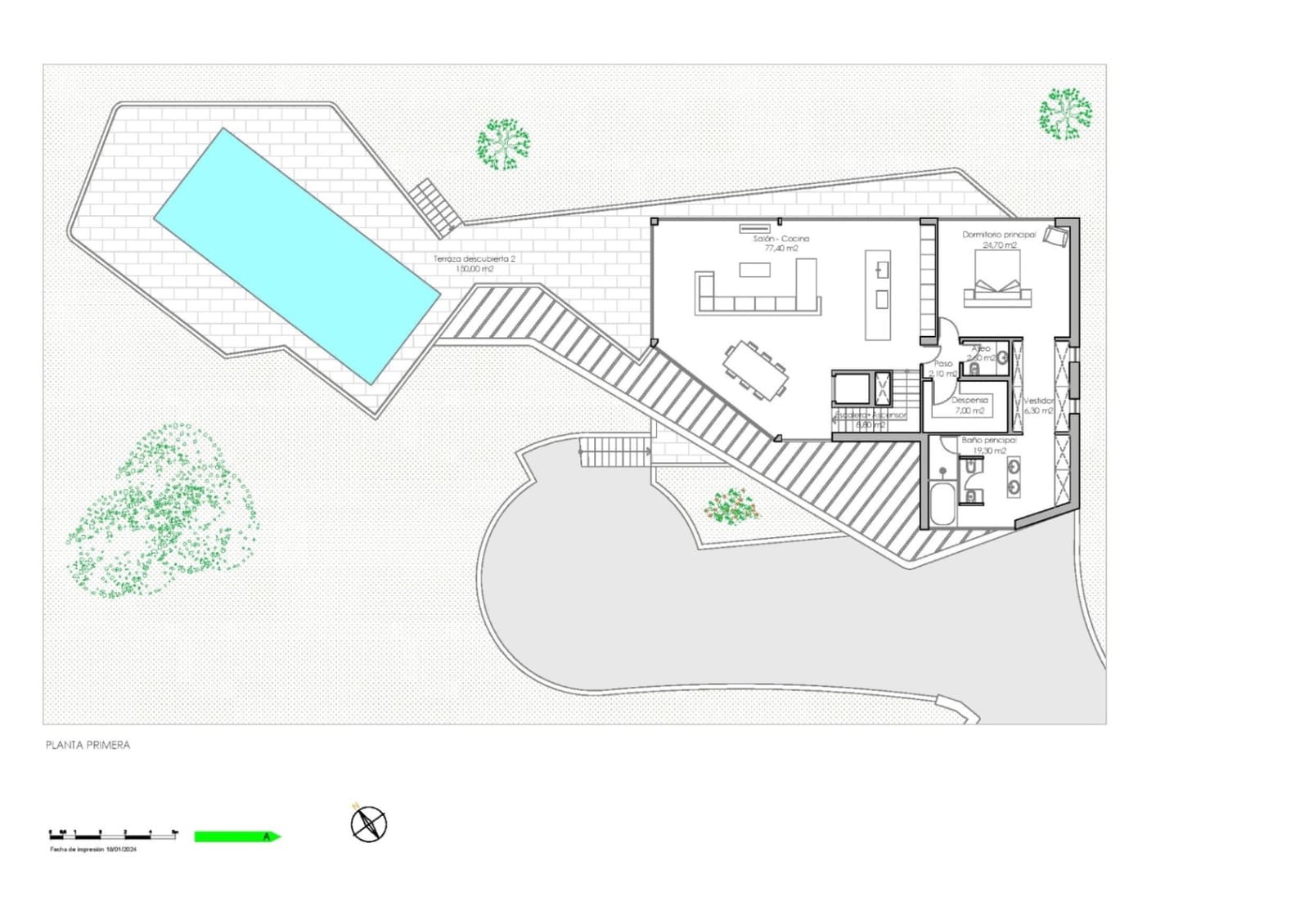 4 makuuhuone Huvila myytävänä paikassa Javea / Xabia mukana uima-altaan - 4 125 000 € (Ref: 9009174)