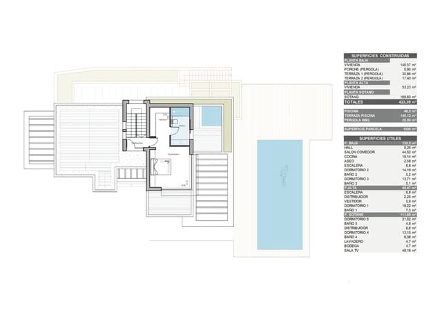 5 makuuhuone Huvila myytävänä paikassa Javea / Xàbia mukana uima-altaan 
autotalli - 2 200 000 € (Ref: 9025263)