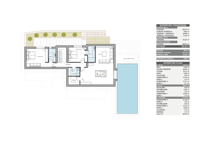 5 makuuhuone Huvila myytävänä paikassa Javea / Xàbia mukana uima-altaan 
autotalli - 2 200 000 € (Ref: 9025263)